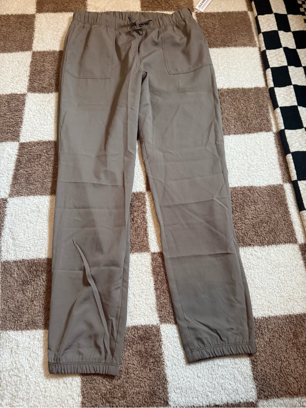Old Navy Kids Casual Drawstring Jogger Pants - Olive